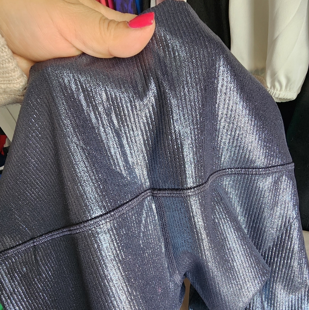 Lululemon align HR Rib pant 28" shine - Picture 9 of 10